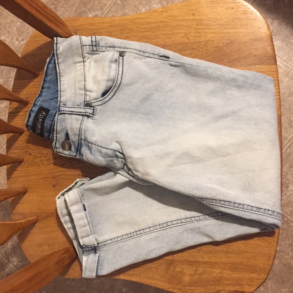 Denim Capris size 2